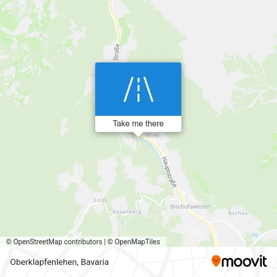 Карта Oberklapfenlehen