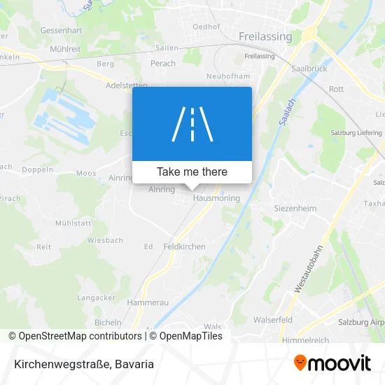 Карта Kirchenwegstraße