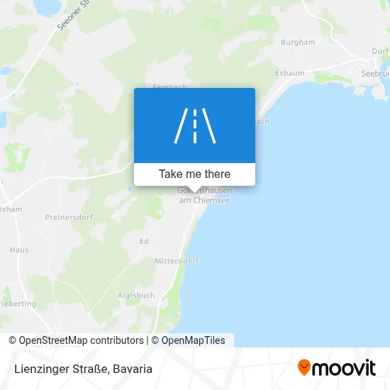 Lienzinger Straße map