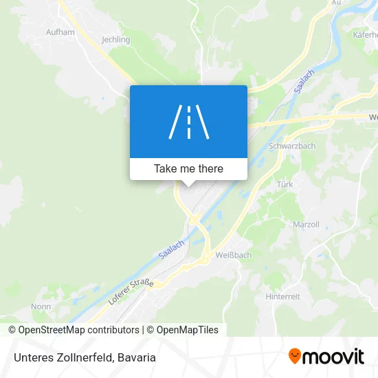 Карта Unteres Zollnerfeld