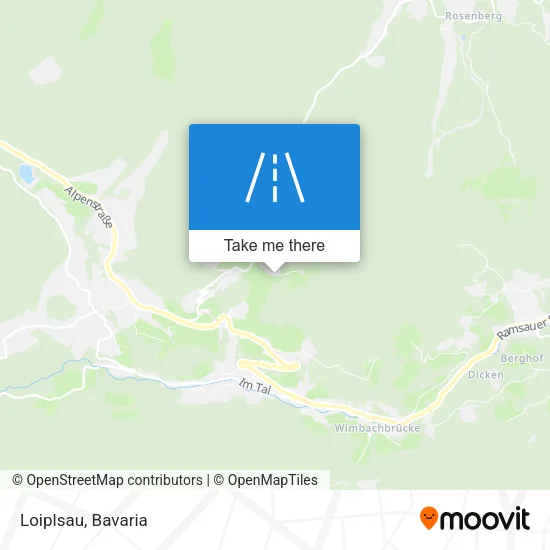 Карта Loiplsau