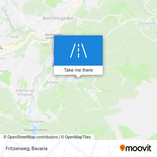 Fritzenweg map