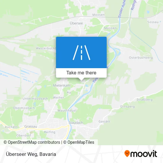 Карта Überseer Weg