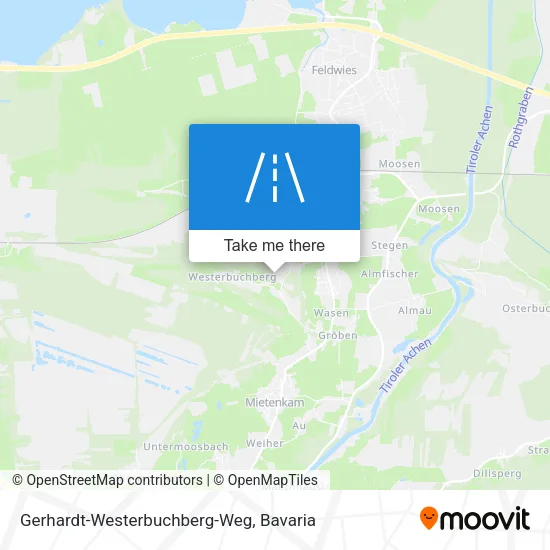 Карта Gerhardt-Westerbuchberg-Weg