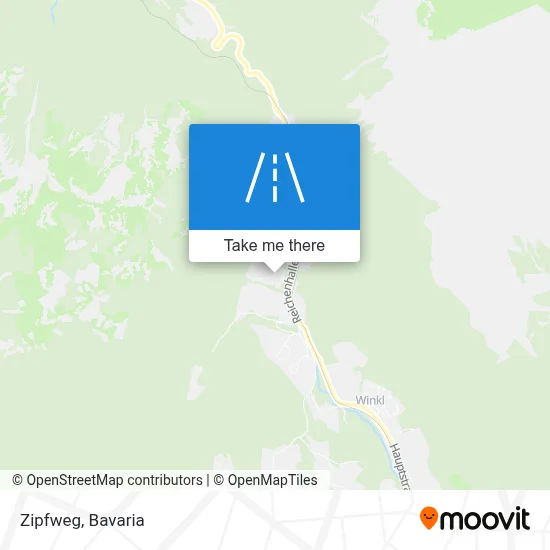 Zipfweg map