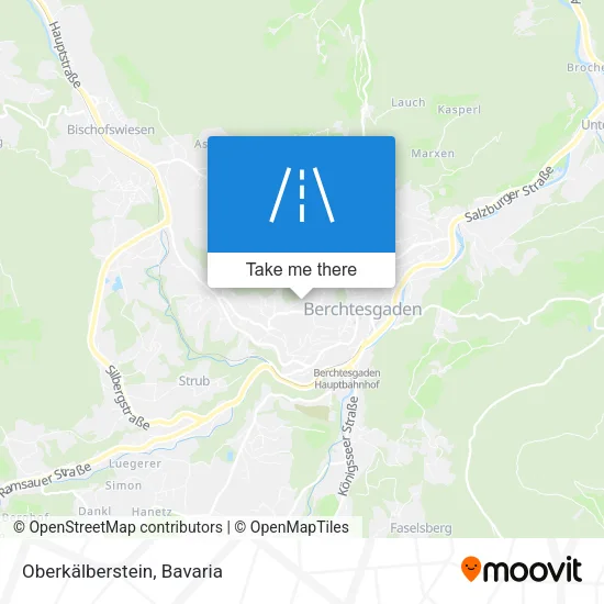 Карта Oberkälberstein
