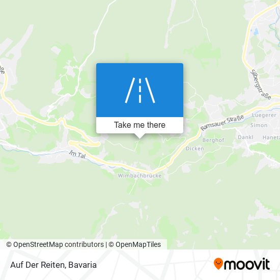 Auf Der Reiten map