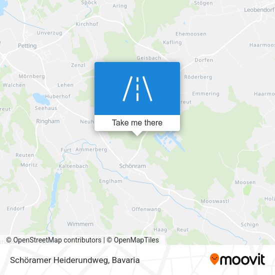 Schöramer Heiderundweg map
