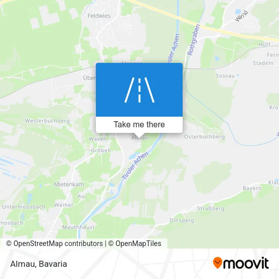 Карта Almau