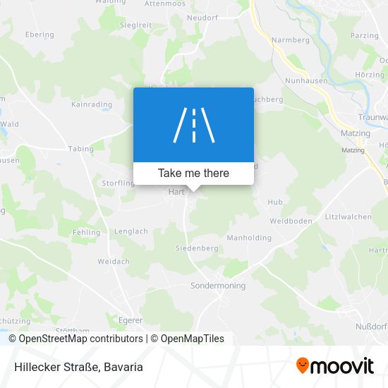 Hillecker Straße map