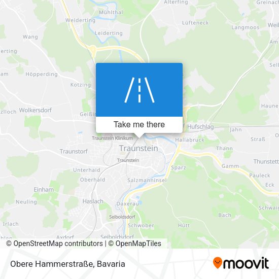 Obere Hammerstraße map