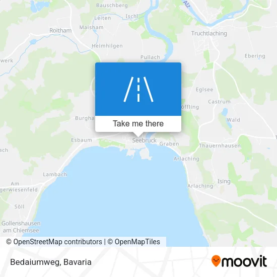 Карта Bedaiumweg