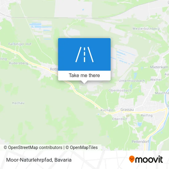 Карта Moor-Naturlehrpfad