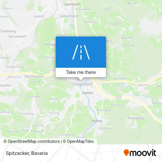 Карта Spitzacker