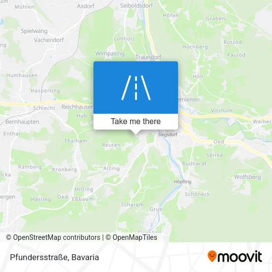 Карта Pfundersstraße