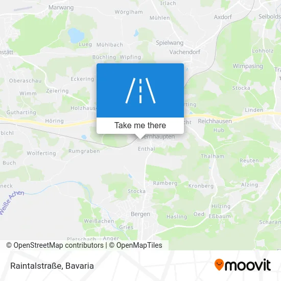 Raintalstraße map