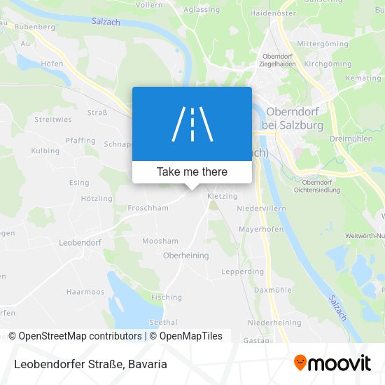 Leobendorfer Straße map