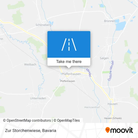 Карта Zur Storchenwiese