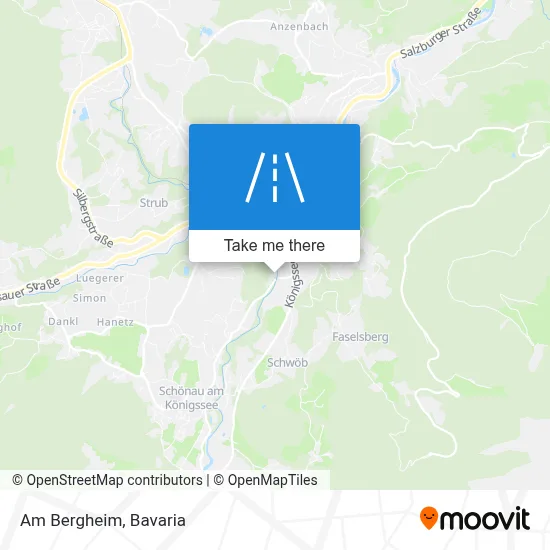 Am Bergheim map