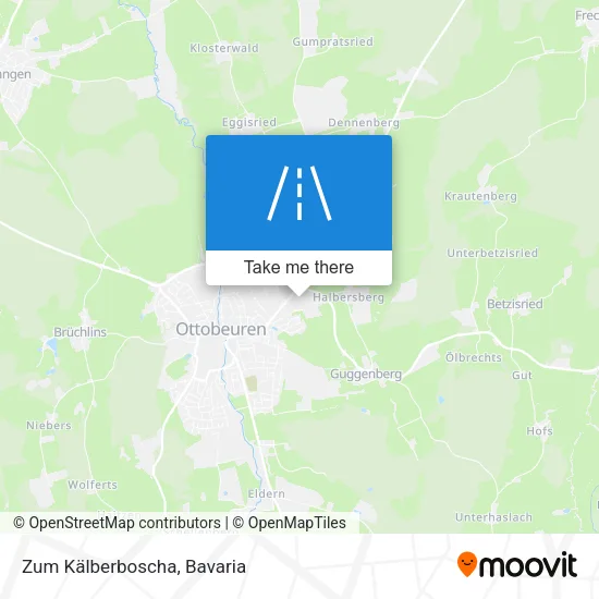 Карта Zum Kälberboscha