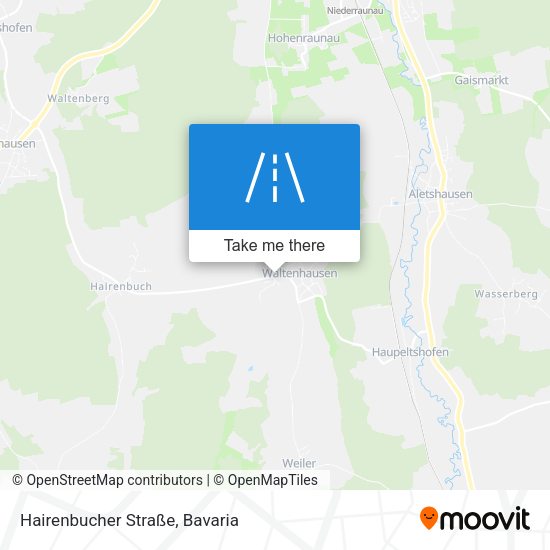Hairenbucher Straße map