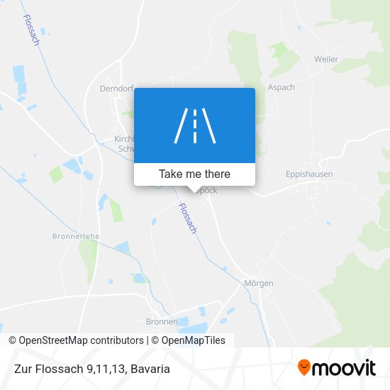 Zur Flossach 9,11,13 map