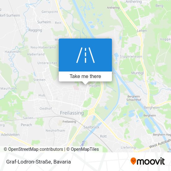 Graf-Lodron-Straße map
