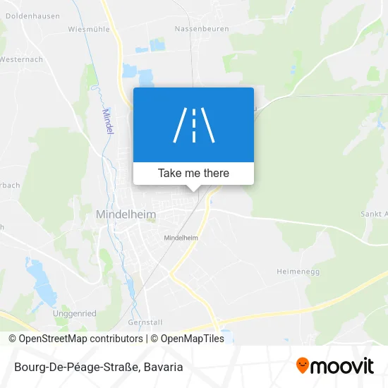 Bourg-De-Péage-Straße map