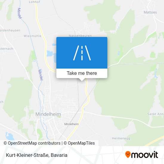 Kurt-Kleiner-Straße map