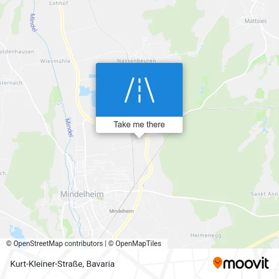 Kurt-Kleiner-Straße map