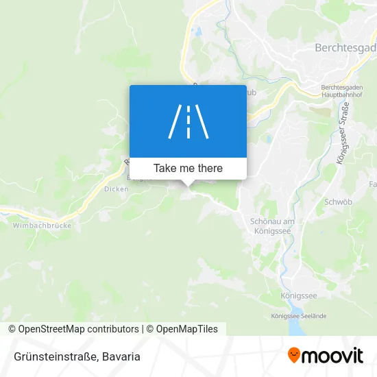 Карта Grünsteinstraße