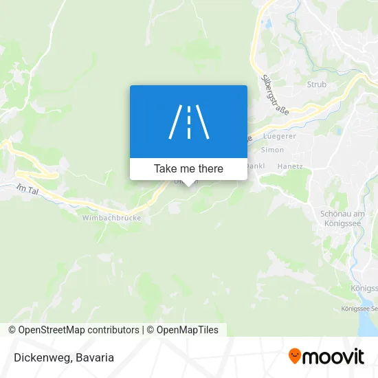 Карта Dickenweg