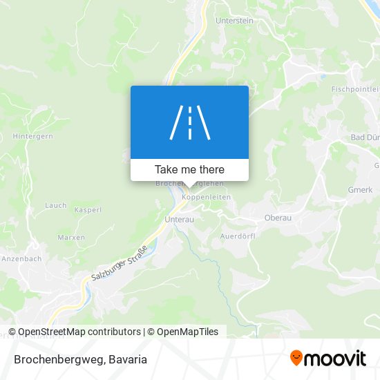 Карта Brochenbergweg