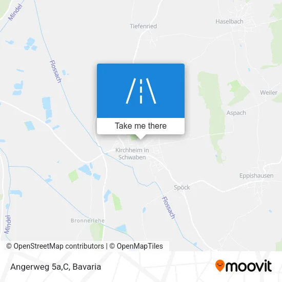 Карта Angerweg 5a,C