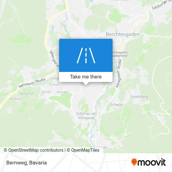 Bernweg map