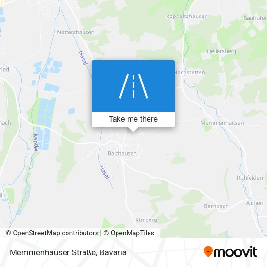 Memmenhauser Straße map