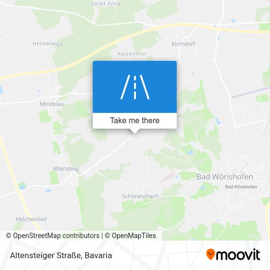 Altensteiger Straße map