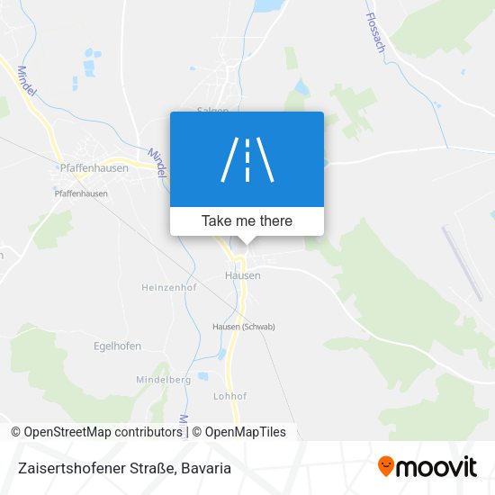 Zaisertshofener Straße map