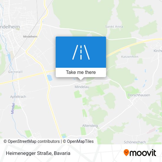 Heimenegger Straße map