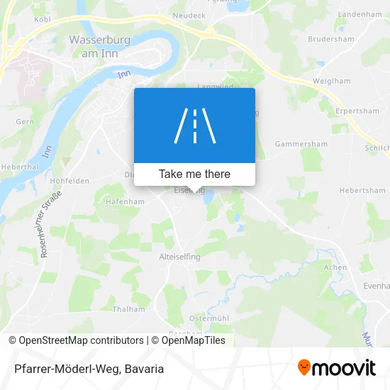 Карта Pfarrer-Möderl-Weg