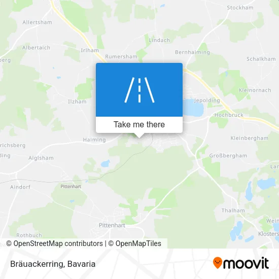 Карта Bräuackerring