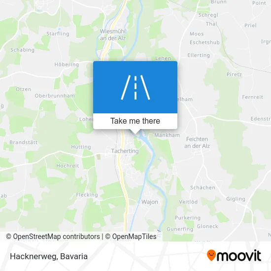 Hacknerweg map
