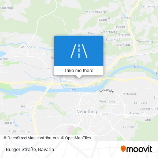 Burger Straße map