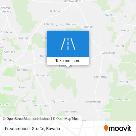 Freutsmooser Straße map