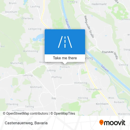 Castenauerweg map