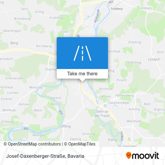 Josef-Daxenberger-Straße map