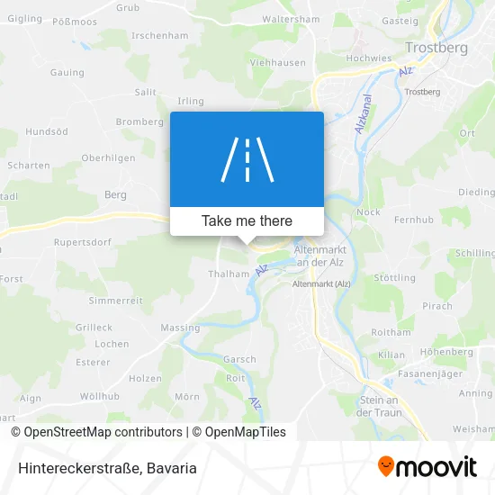 Hintereckerstraße map