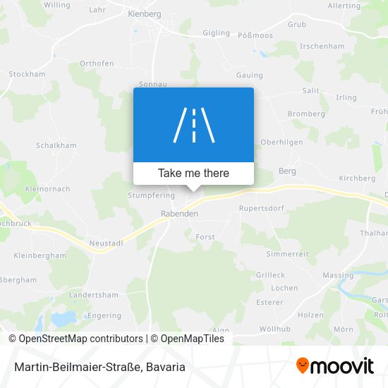 Martin-Beilmaier-Straße map