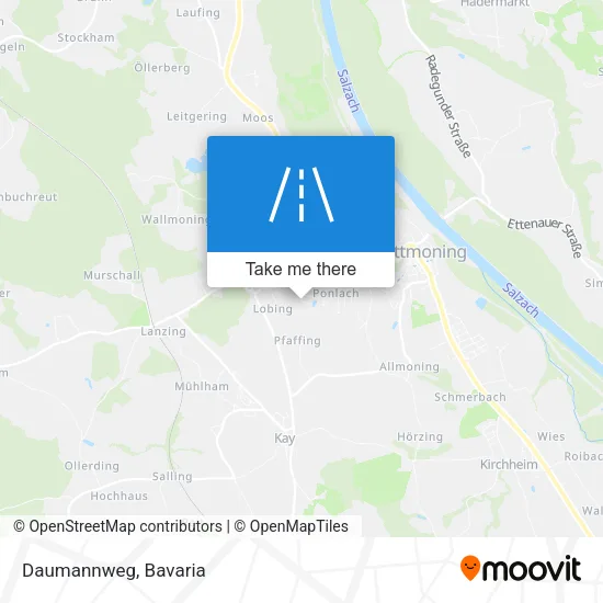 Карта Daumannweg