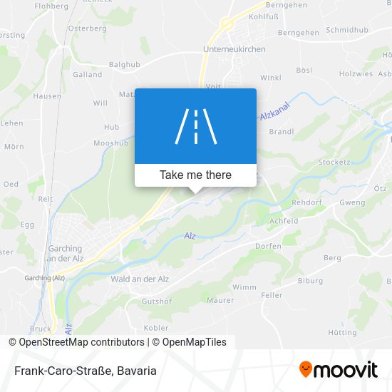 Frank-Caro-Straße map